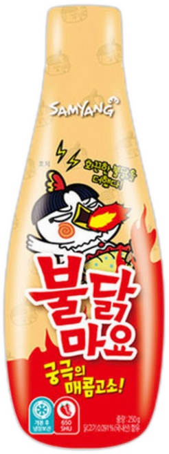삼양 불닭마요 불닭마요네즈 불닭볶음소스, 3개, 250g
