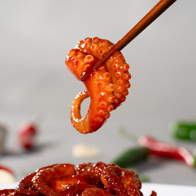 얼리지 않아 더 맛있는 오라방 쭈꾸미 매운맛/기본맛 500g(당일제조 냉장발송), 쭈꾸미 기본맛 500g, 3개