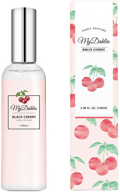 마이달리아 패브릭 퍼퓸 100ml, 블랙체리, 1개