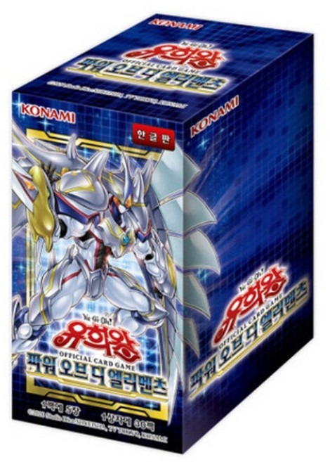 유희왕 카드 부스터박스 파워오브디엘리멘츠 POWER OF THE ELEMENTS POTE-KR, 1개