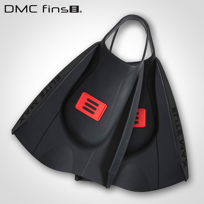 DMC 숏핀 엘리트맥스 오리발, 블랙