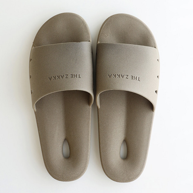 더자카 모던 호텔식 기능성 욕실화 1세트 * 한국제작 * 유해물질안전승인통과 * 안전한슬리퍼, 브라운