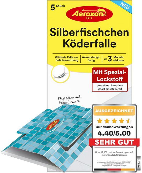 Aeroxon 에어록슨 벌레 미끼 트랩 5개