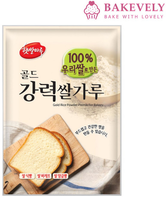 햇쌀마루 골드강력 쌀가루, 1kg, 1개
