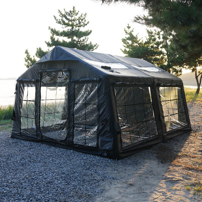 어웨이 에어스테이 에어텐트, 블랙, 7~8인용