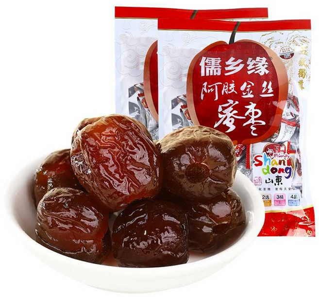 쫀득한 중국대추젤리 간식 중국대추절임 꿀대추 여행, 380g x 1봉지 × 1개, 1개, 380g x 1봉지