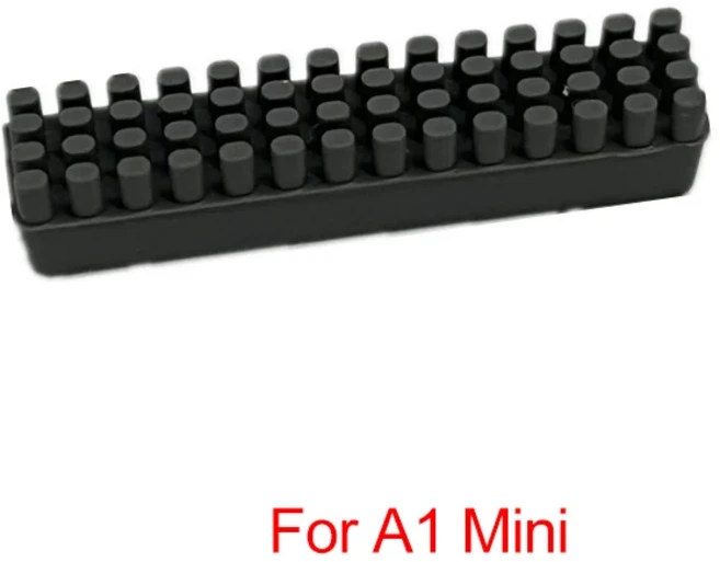 Bambu Lab A1 노즐 청소용 실리콘 브러시 3D 프린터 Mini 용 핫베드 장착 와이퍼, 03 5Pcs, 02 For A1 Mini