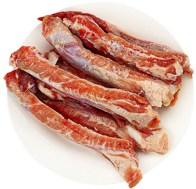 (배터짐) 영양만점 돼지갈비뼈 4kg 수제간식 강아지껌 대형견껌 강아지간식 (일요일&당일발송), 1개, 갈비맛