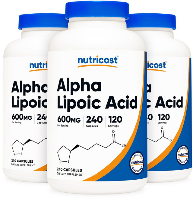 뉴트리코스트 알파리포산, 240정, 3개