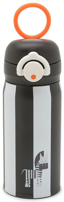 노이노이 원터치 텀블러, 1개, 350ml, 얼룩말