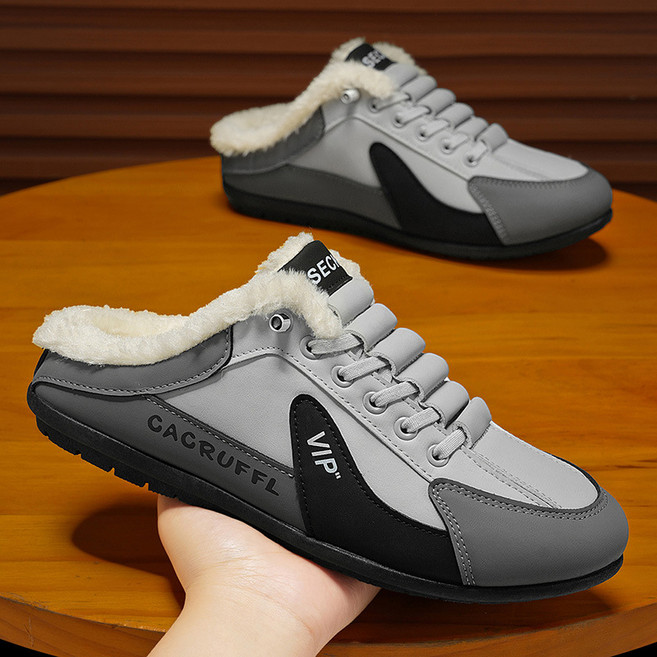 남자 슬리퍼 사무실 슬리퍼 남자 편안한 슬리퍼 세미 슬리퍼 여름 쿠션 아웃도어 샌들