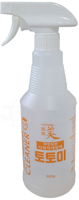 토토미 화장실세정제 600ml/변기청소/다목적세정제, 1개, 600ml