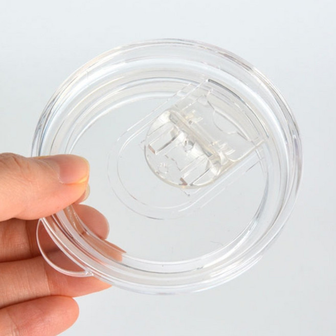 키친쿡 이중 스텐 진공컵 쥬스 맥주 까페 아이스 아메리카노 공유 오피스컵, 뚜껑 (510ml전용), 스테인리스, 1개