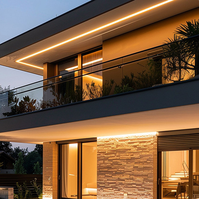 HK Sell 리오스 태양광 LED 스트립 8m 방수조명 인테리어 라인 옥외 무드 줄조명, 전구색, 1개