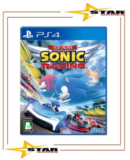 [중고상품 우체국택배] 플스4 팀소닉 레이싱 / PS4 Team Sonic Racing [국내발매 한글판] 플레이스테이션4