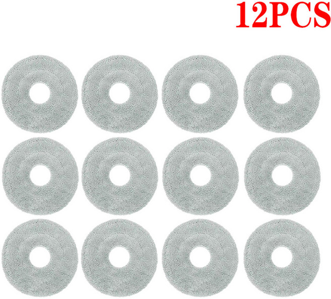 호환 dreame 호환 L10s Pro Ultra 액세서리 고무 메인 사이드 브러시 걸레 먼지 봉투 필터 로봇 진공 청소기 교체 부품, 12pcs 2, 1개