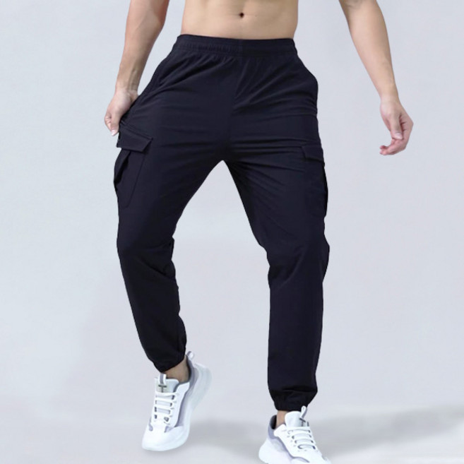 장바9니 사방스판 남자카고조거팬츠 남성밴딩바지