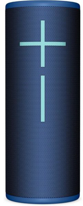 360도 대담하고 몰입감 넘치는 크리스탈 클리어 사운드를 갖춘 얼티밋 이어스 붐 4 휴대용 방수 블루투스 스피커 15시간 배터리 및 147피트45m 범위의 플로팅 블랙, Blue, Blue