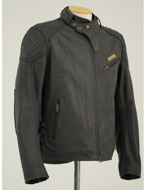 라이더자켓 뉴트로 네이키드 듀얼퍼포 레플리카스타일 CE레벨2 보호대 천연소가죽 바이크자켓, XXL