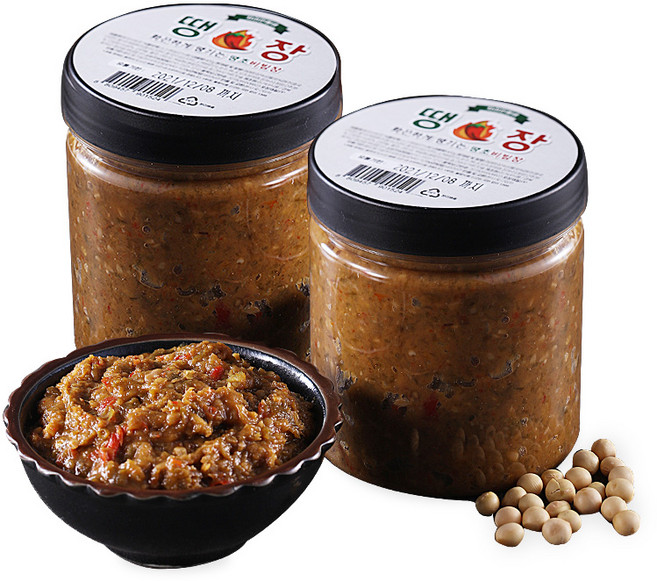 온더루프 땡장 만능 땡초 비빔장 비빔 된장 400g 2P, 2개