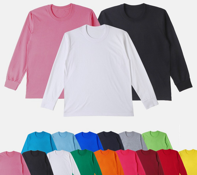 티센스 긴팔 30수 라운드