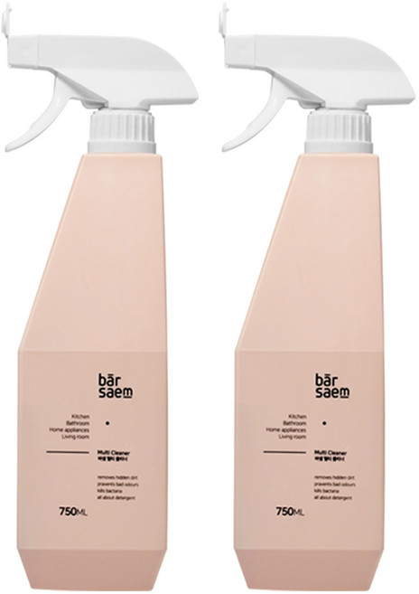 바샘 멀티 클리너 750ml 2개 다목적 세정제