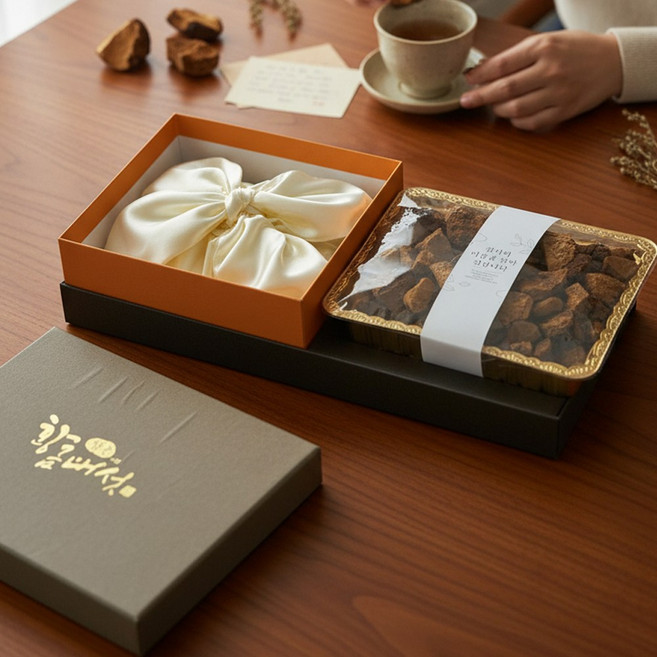 러시아산 차가버섯 건버섯 선물세트 400g, 1세트