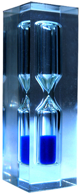 모래시계 타이머 양치 요리 인테리어소품 크리스탈 3분 포장 패키지, 화이트