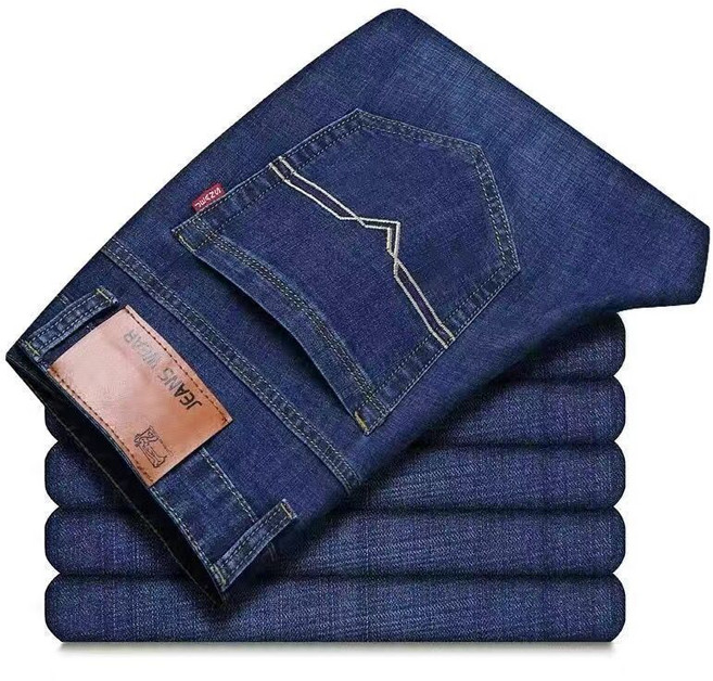 여름 작업복 청바지 남성 중년 빅사이즈 시원 튼튼 데님 팬츠 LS154