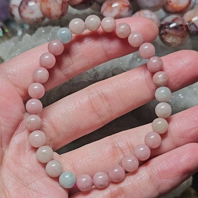 灵石有約 彩虹碧璽手鍊