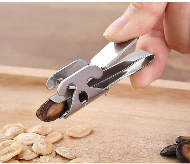 해바라기씨 호박씨 까는 가위 도구 씨 벗기는 기계, 상세 페이지 참고