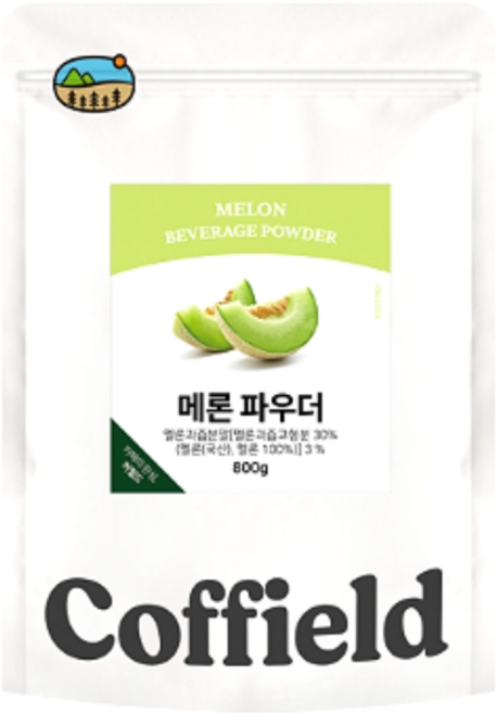 커필드 메론 파우더, 2개, 1개입, 800g