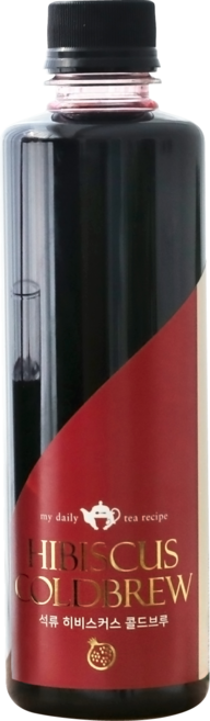티바인 유기농 석류 히비스커스 콜드브루 고농축 원액 400ml 세트, 1개입, 1개