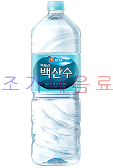농심 백산수 2L, 6개