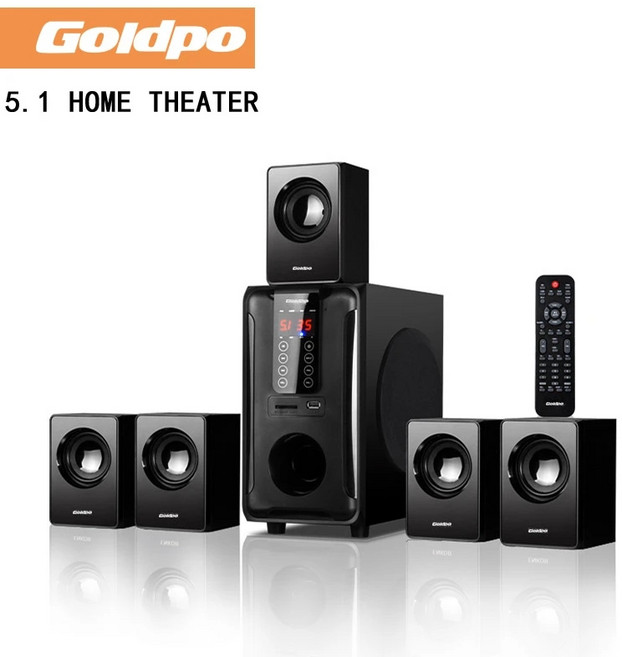 5.1 홈 시어터 블루투스 오디오 세트 60W 고출력 TV 거실 서라운드 서브우퍼 스피커 2023 신제품, H3811B, 01 H3811B, 01 H3811B