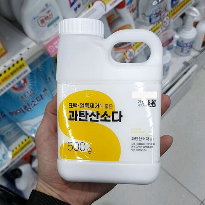 과탄산소다, 단품, 500g, 1개