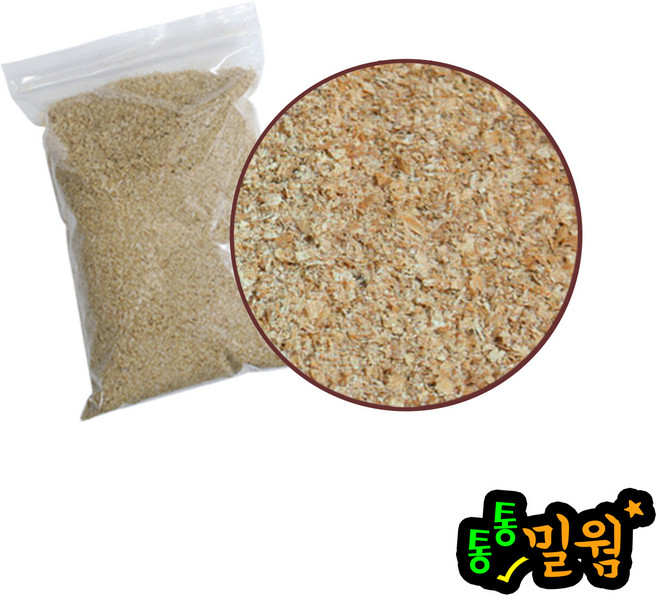 통통밀웜 밀기울, 200g, 1개