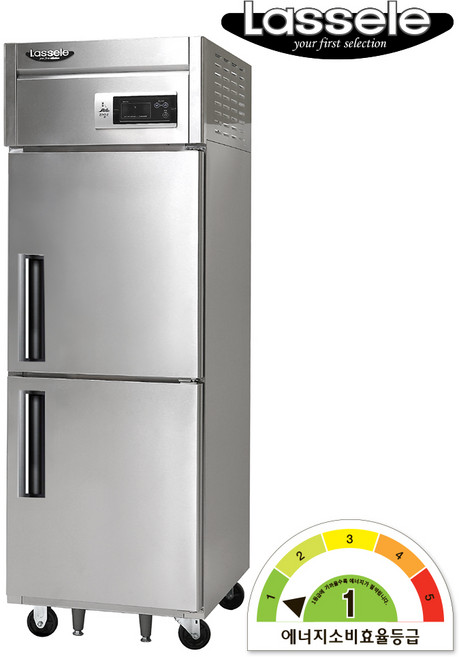 [1등급] 라셀르 25박스 (냉장1칸/냉동1칸) 직냉식 600L급 A-LD-625RF 업소용냉장고