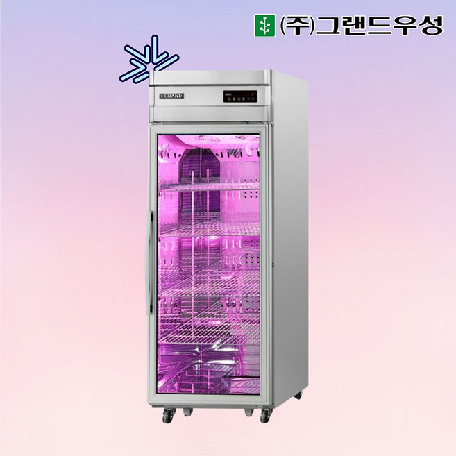 그랜드우성 간냉식 정육숙성고 25박스 샷시유리문 WSFM-650RM(2GA)