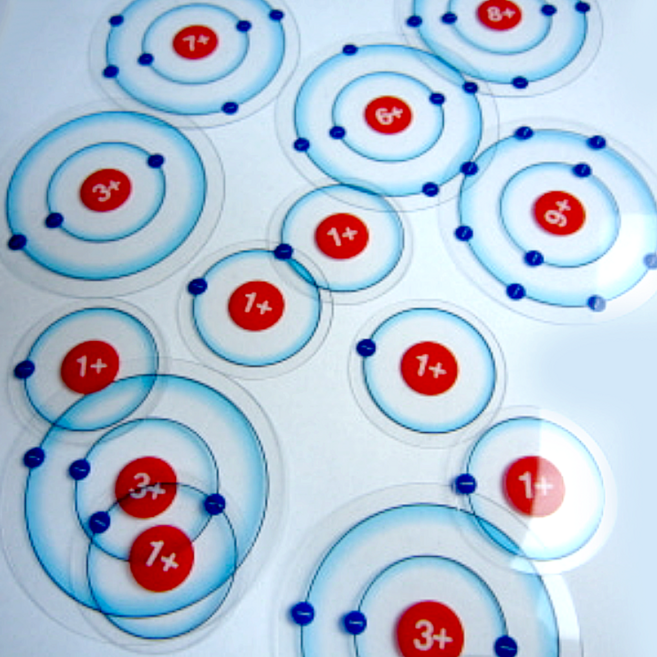 (사이언스마켓)통합과학 비상 원자 결합 모형 옵션선택 [1인용/10인용], 1인용