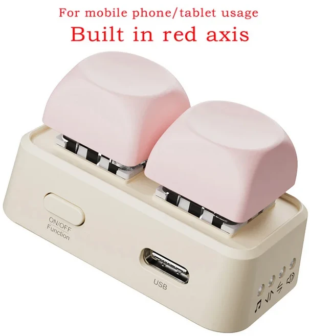 9 휴대 블루투스 리모컨 짧은 동영상 미니 키패드 듀얼 버튼 전자책 페이지 넘김기 태블릿 및 모바일폰, 08 HARDPI-SJPBK