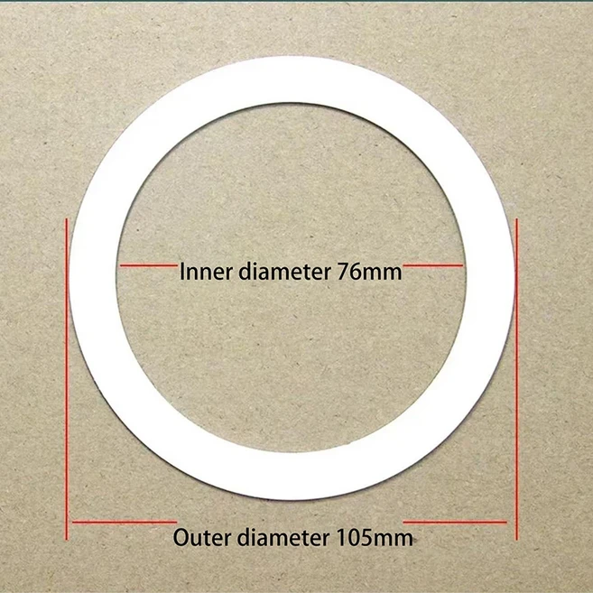 LED 스포트라이트 O 링 램프쉐이드 어댑터 숨겨진 스페이서 심 와셔 스탠드 연장 가스켓, 08 A5