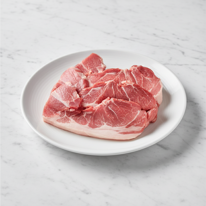 행복한돈 국내산 냉장 앞다리살 전지 500g, 구이용 500g, 1개