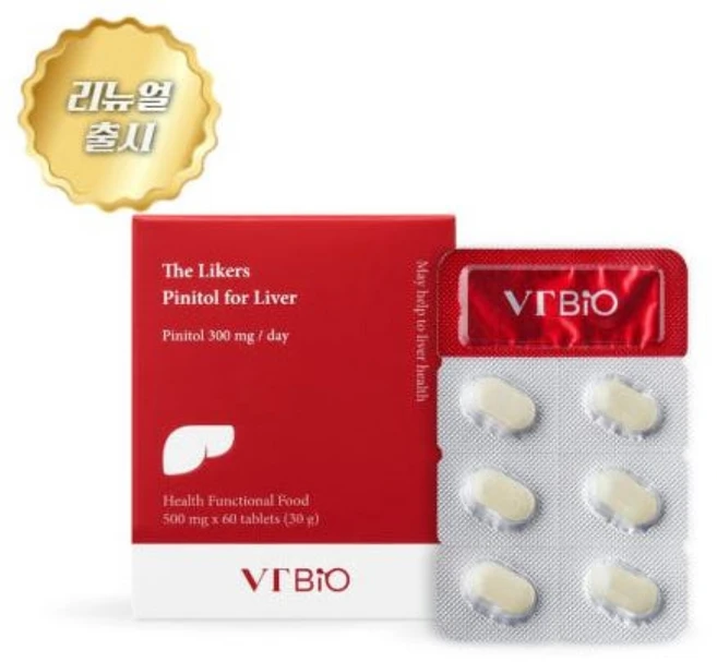 더라이커스 피니톨 포 리버 30g, 60정, 1개 - 쿠팡