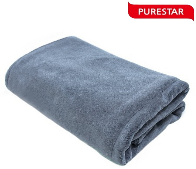 퓨어스타 슈페리어 드라잉 타월 대형 세차 타올 물기제거 세차용 타월 90 X 70 그레이, 1개