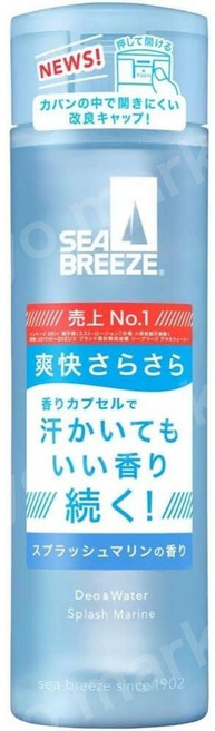 시브리즈 땀냄새 제거 데오도란트 워터스플래쉬 마린향 씨브리즈 데오드란트 160ml, 1개