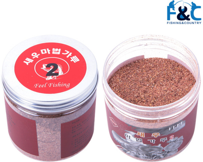 필피싱 마법가루 점성증가 떡밥첨가제 붕어떡밥, 새우, 02(굵은입자)