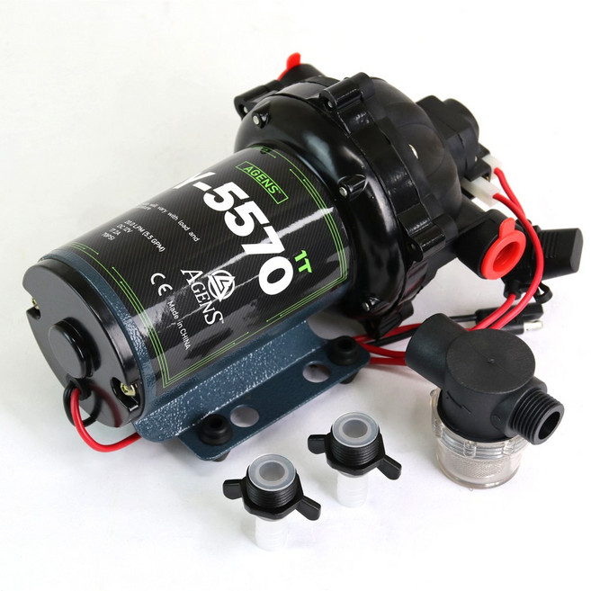 [O17] CN 부스터펌프 Singflo HY-5570 1T 12V 가압급수펌프, 1개