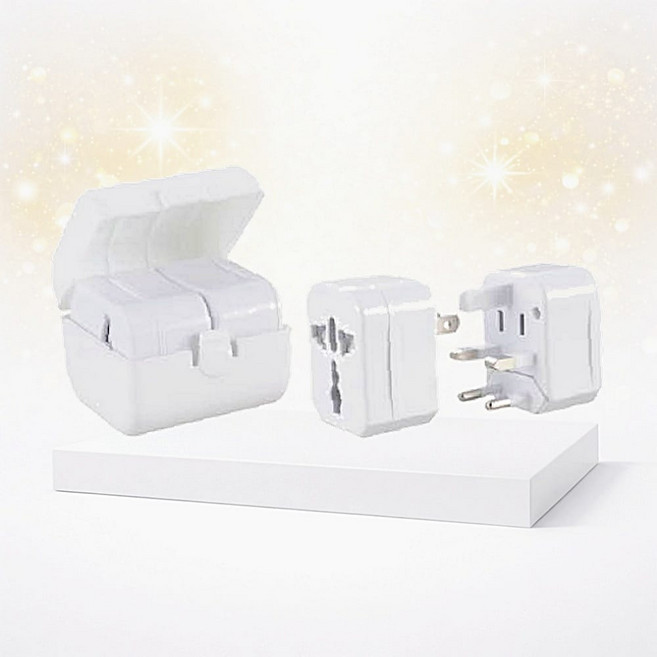 엑토 해외 여행용 어댑터 WTA 01 멀티 플러그 변환 젠더 여행 필수품 USB어댑터, 1