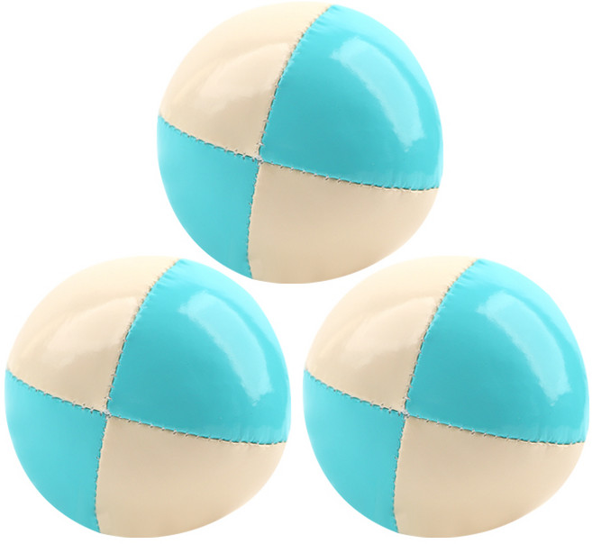 3개 세트 프리미엄 저글링 공 파우치 포함 고급형 수업용 준비물 취미용 연습용 강의용 수행 학습 평가 장난감, 1세트